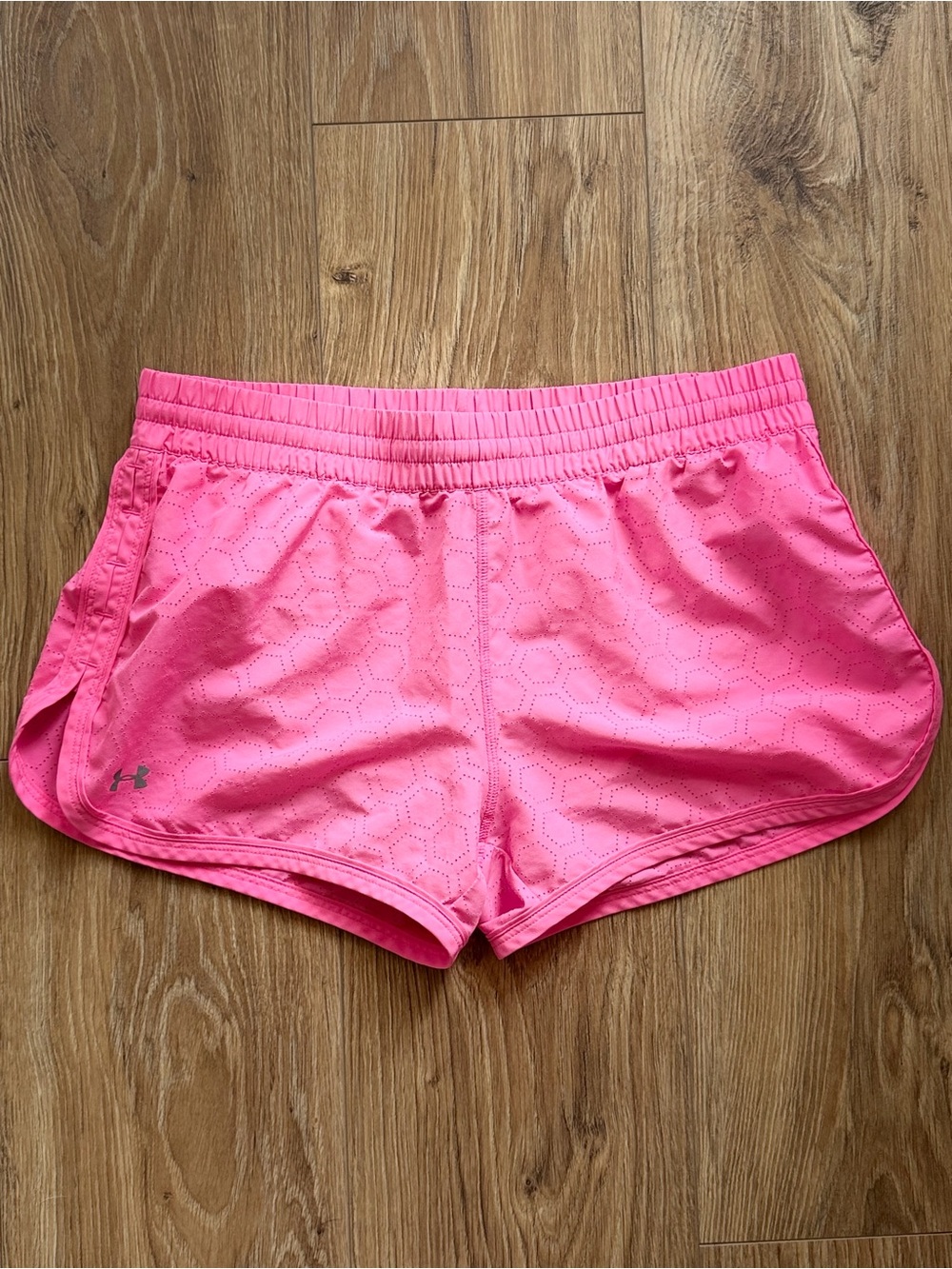 Under Armour Neon Pink Women's Athletic Shorts